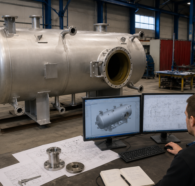 Rustfrie trykktanker og prosesstanker Rustfrie trykktanker og prosesstanker
